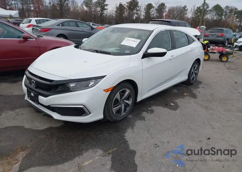 2020 Honda Civic Lx из США, поврежденный, VIN 2HGFC2F61LH523473